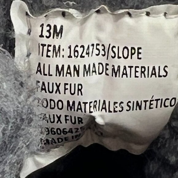 Weatherproof Mens 1624753 Gray Slope Memory Foam Faux Fur Size 13M Sneakers - Picture 10 of 10